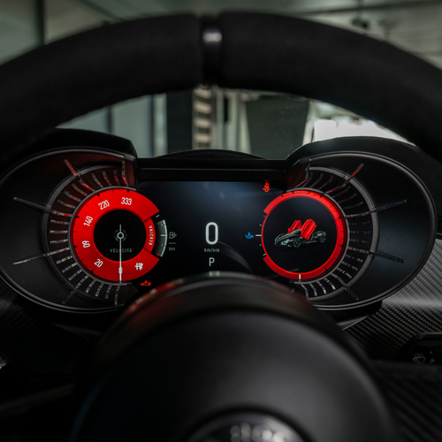 2026 Alfa Romeo 33 Stradale Perla Nera Interior